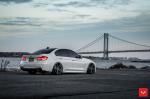 BMW M3 Sedan on Vossen Wheels (HF-1) 2018 года
